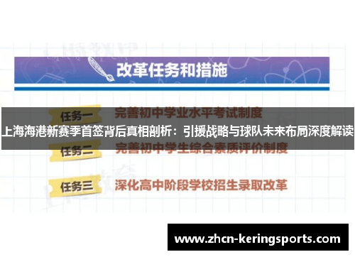 上海海港新赛季首签背后真相剖析：引援战略与球队未来布局深度解读